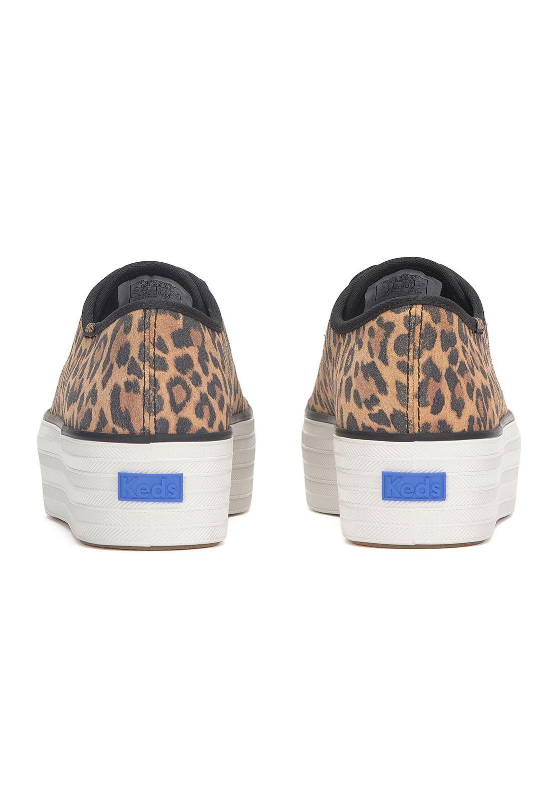 Zapatilla Gamuza Mujer Triple Up Animal Print-7