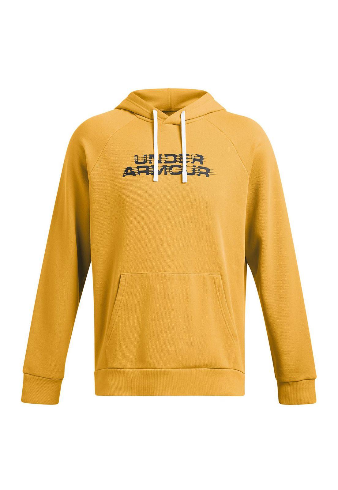 Polerón UA Rival para hombre Amarillo-0