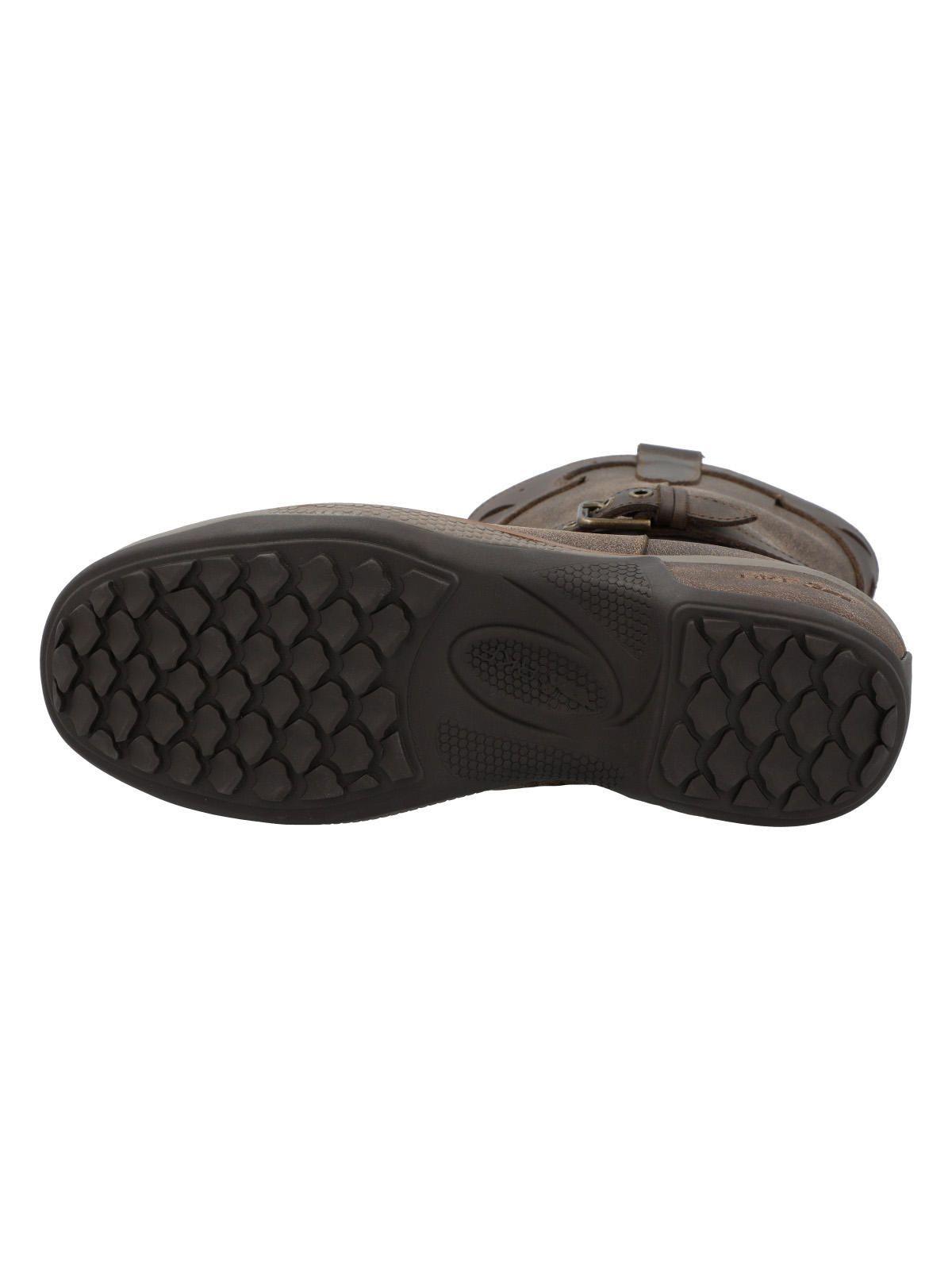 Bota Cuero Mujer Nia Café-7