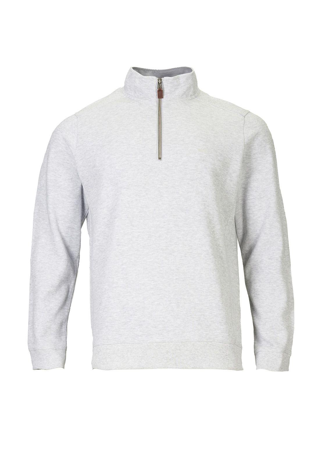 Polerón Algodón Orgánico Hombre Marbella Gris-0