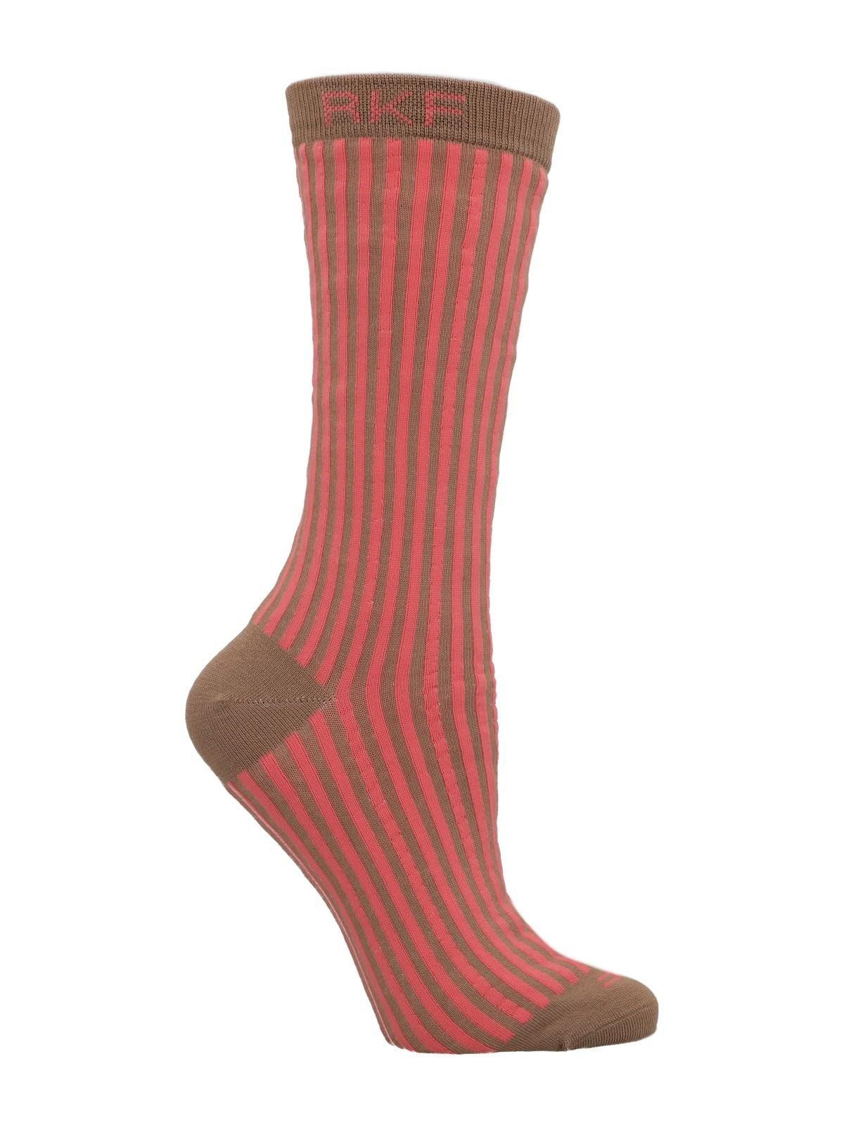 Calcetín Bambú Mujer C Linesver Rosado-0