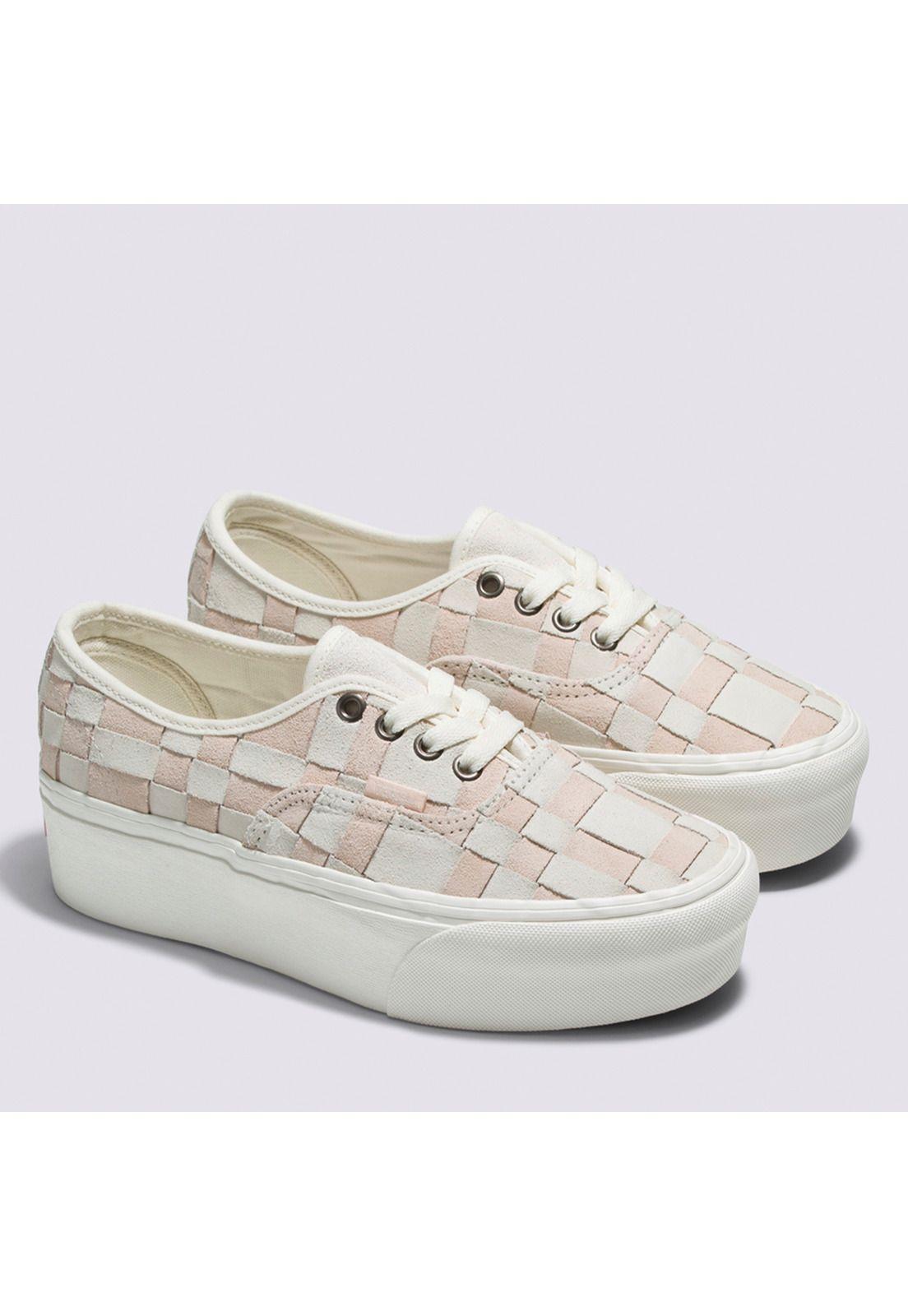 Zapatilla Ua Authentic Stackfo Rosa Unisex-0