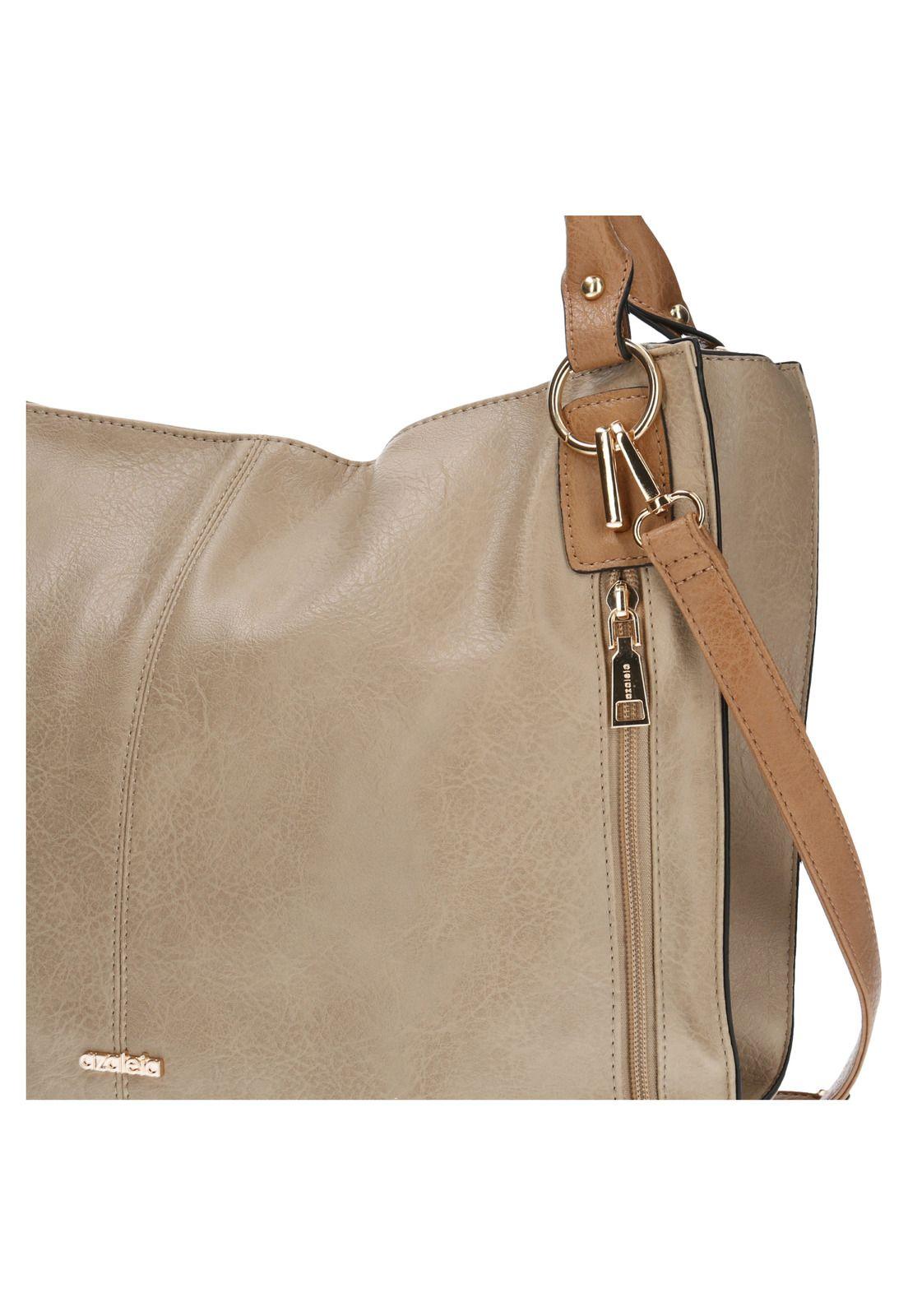 Cartera De Hombro Harmony Tote Beige Mujer-3