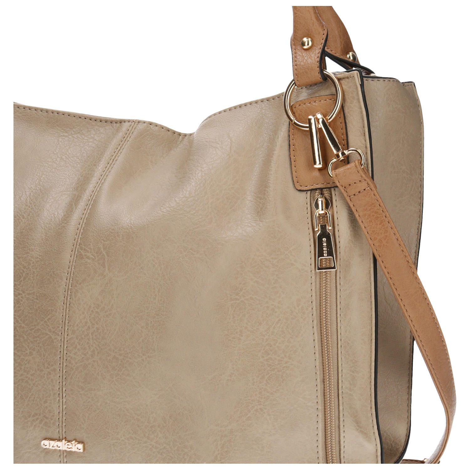 Cartera De Hombro Harmony Tote Beige Mujer-3