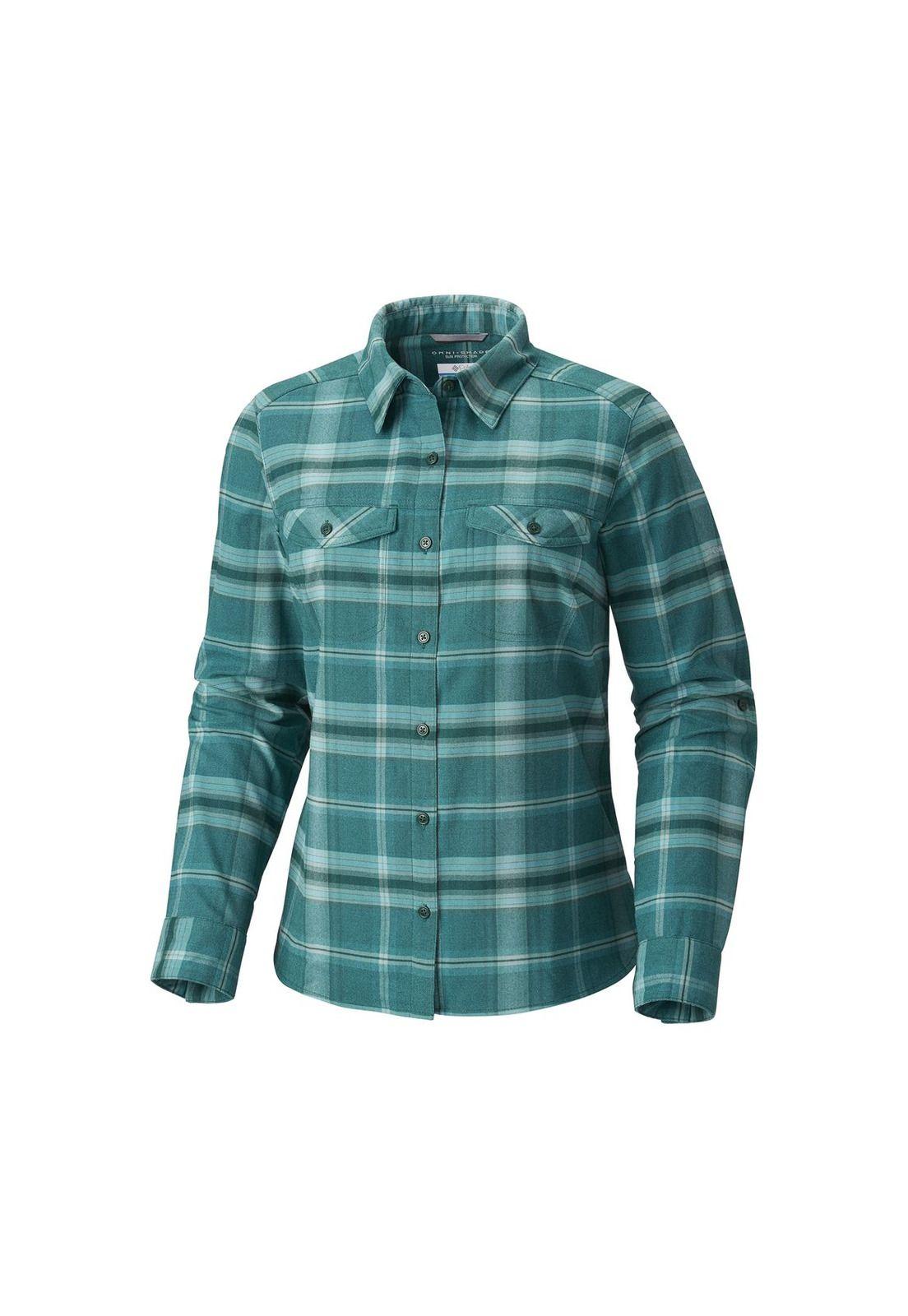 Blusa M/L Silver Ridge Flannel Verde-0