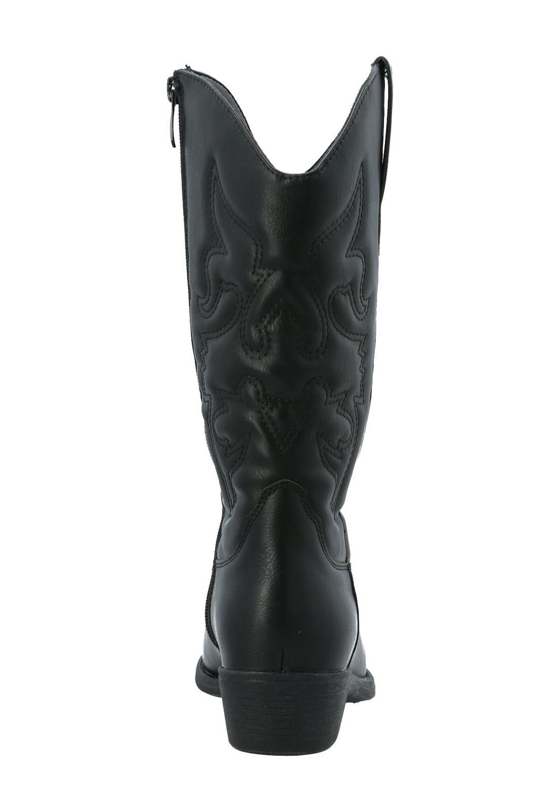 Bota Fleury Mujer Negro-6