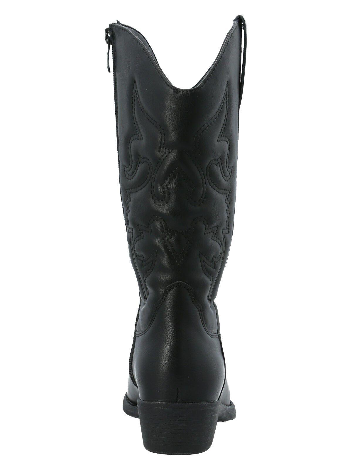 Bota Fleury Mujer Negro-6