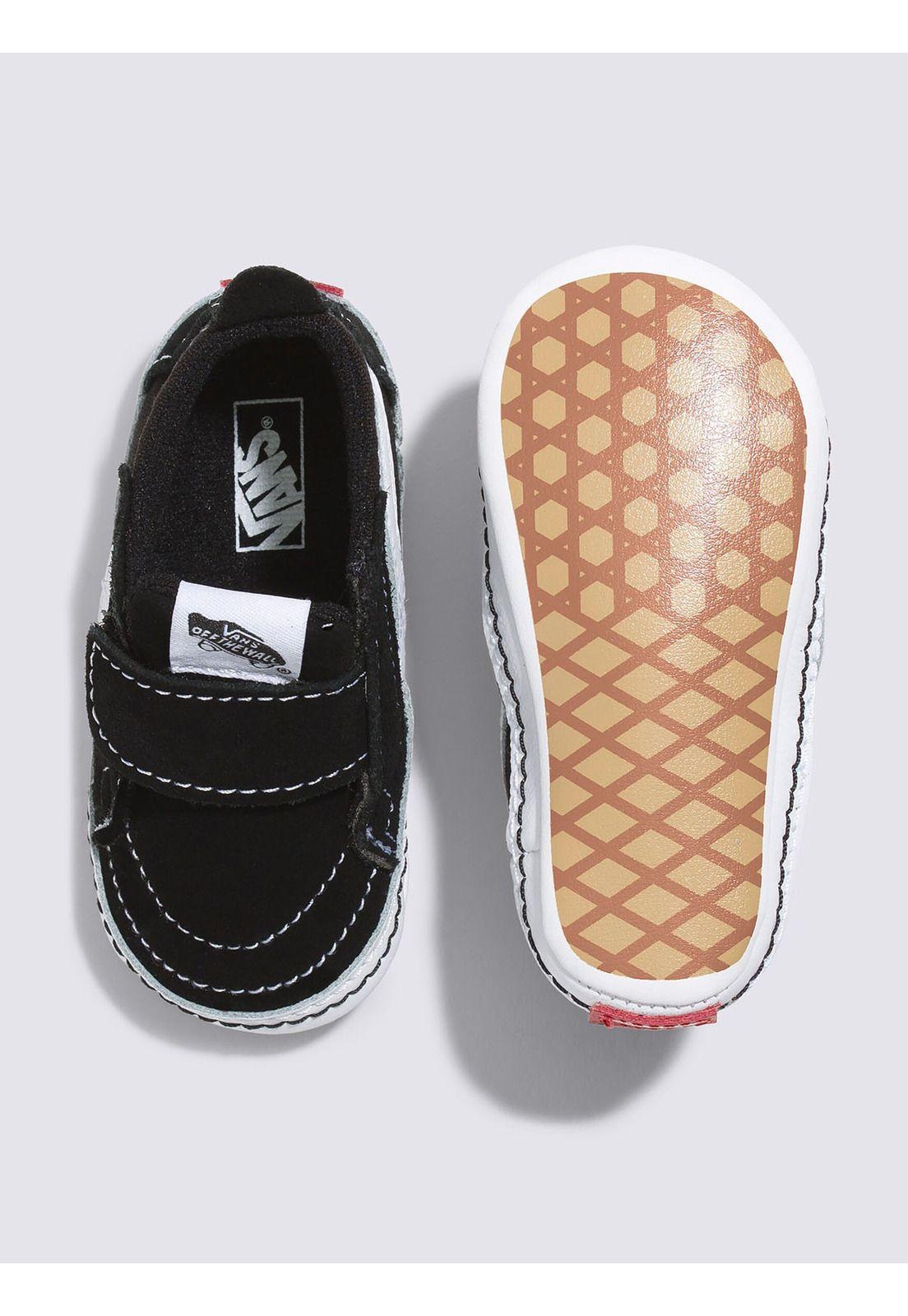 Zapatilla con caña Niño In Sk8-Hi Crib Negro Vans-3