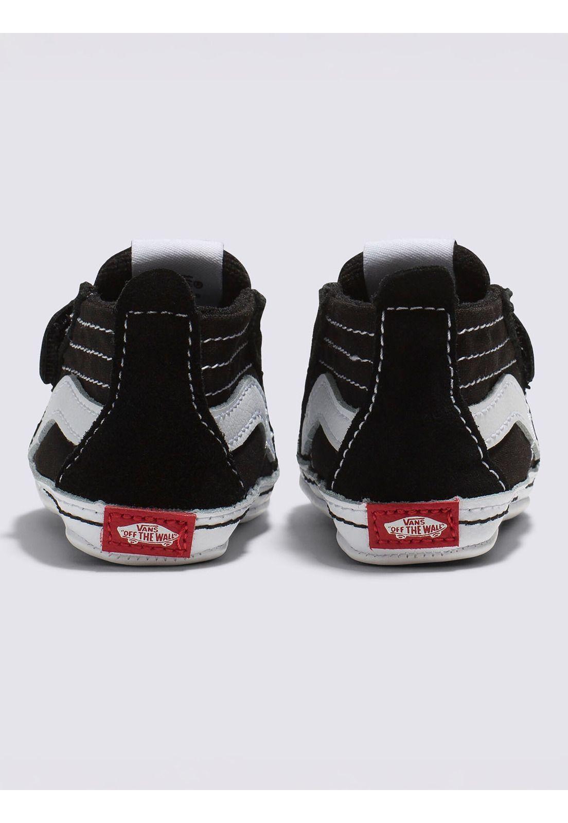 Zapatilla con caña Niño In Sk8-Hi Crib Negro Vans-4