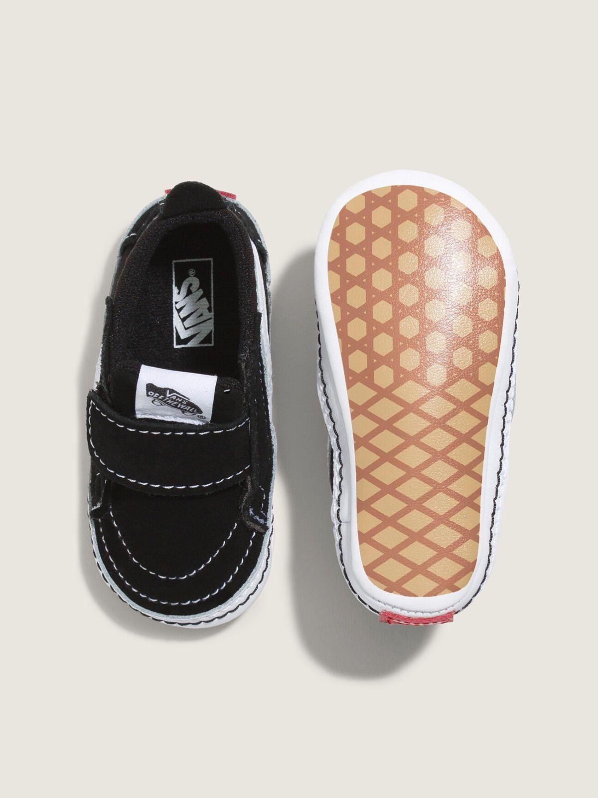Zapatilla con caña Niño In Sk8-Hi Crib Negro Vans-4
