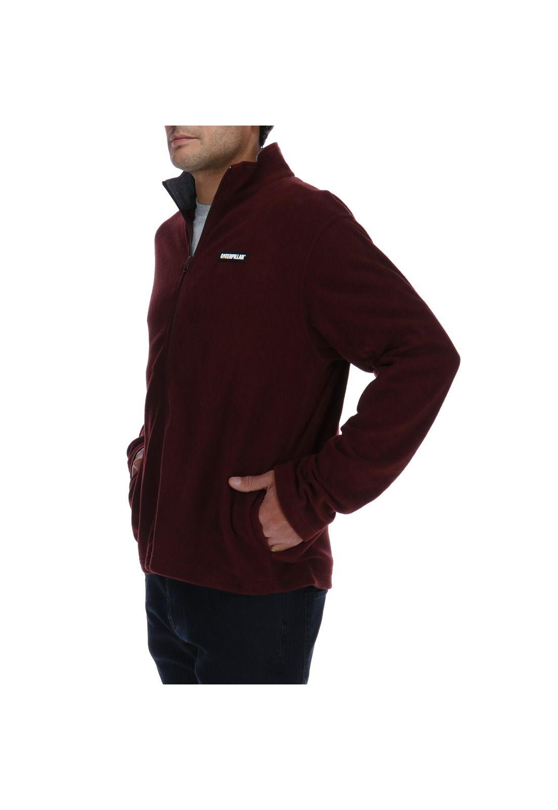 Polar Hombre Foundation Microfleece Jacket Poliéster Burdeo-1