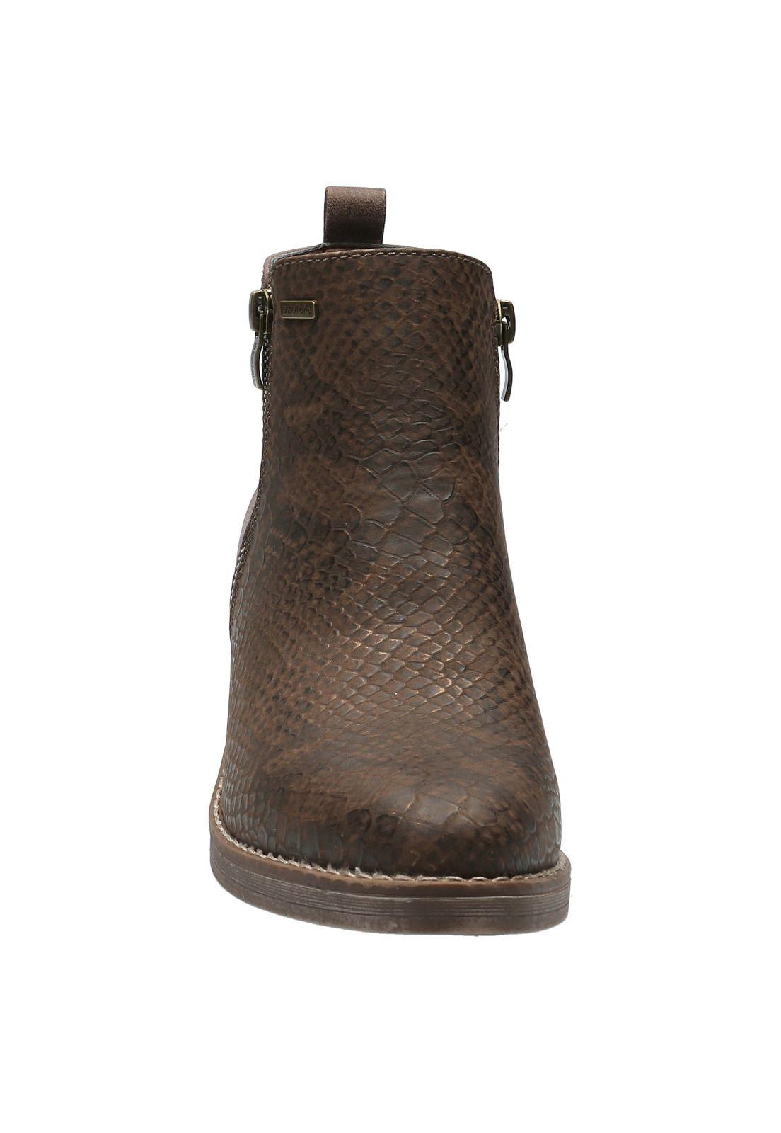 Botín Mujer Egmont Café-2