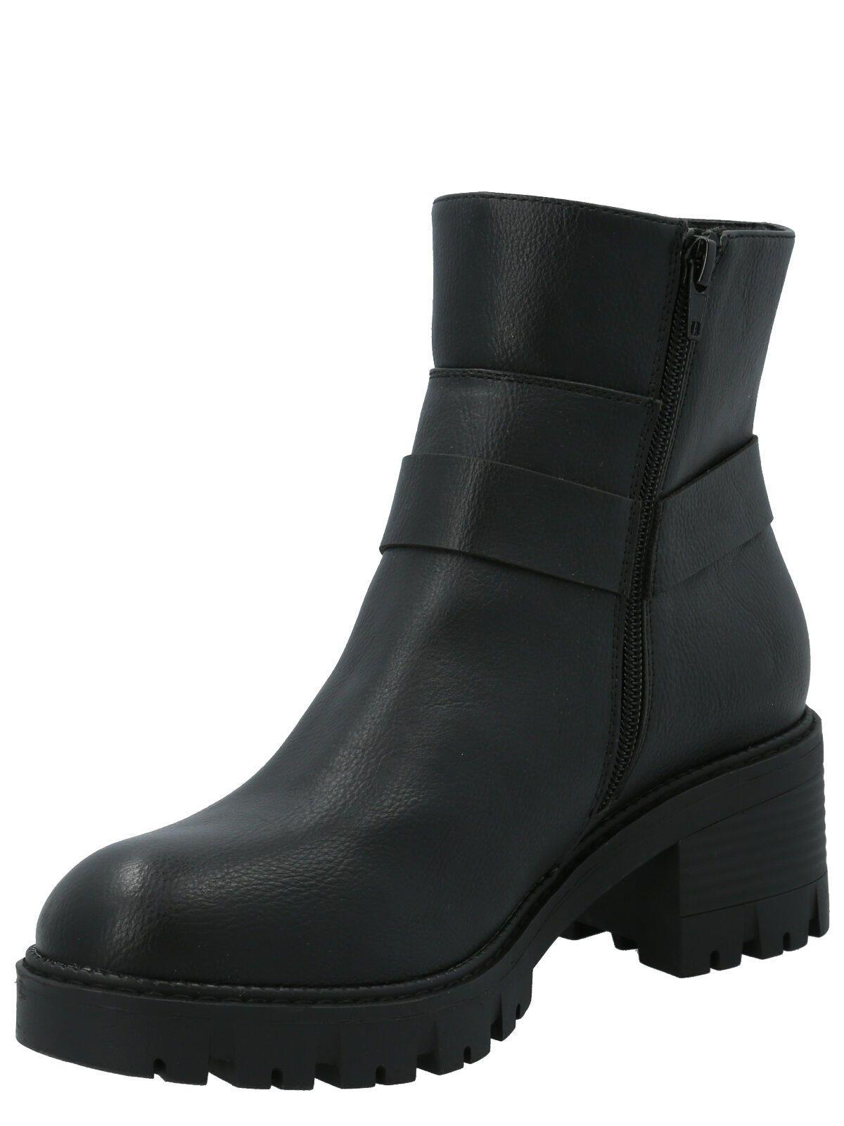 Botín Cadiz Mujer Negro-5