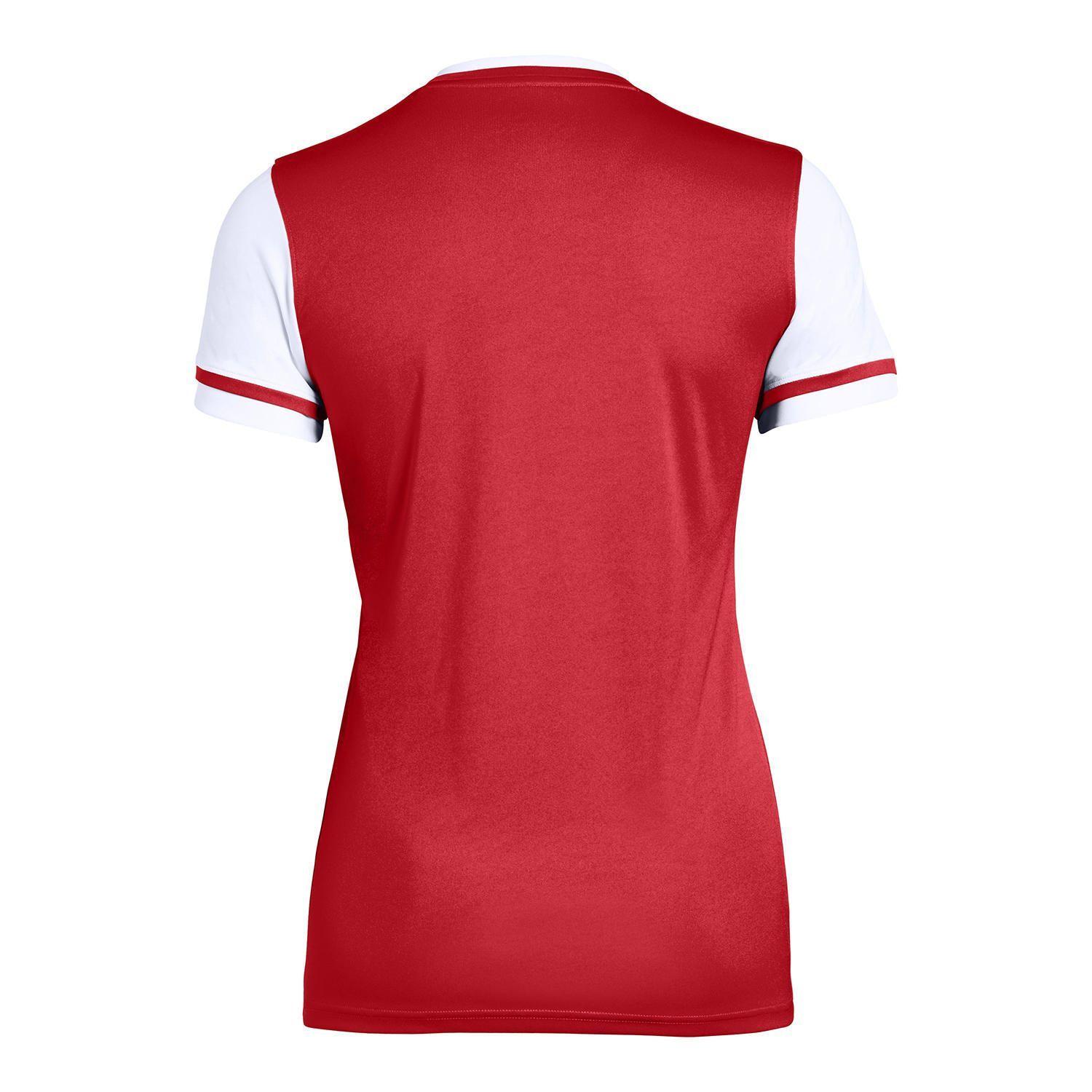 Polera UA "Máquina 2.0" para mujer Rojo-1