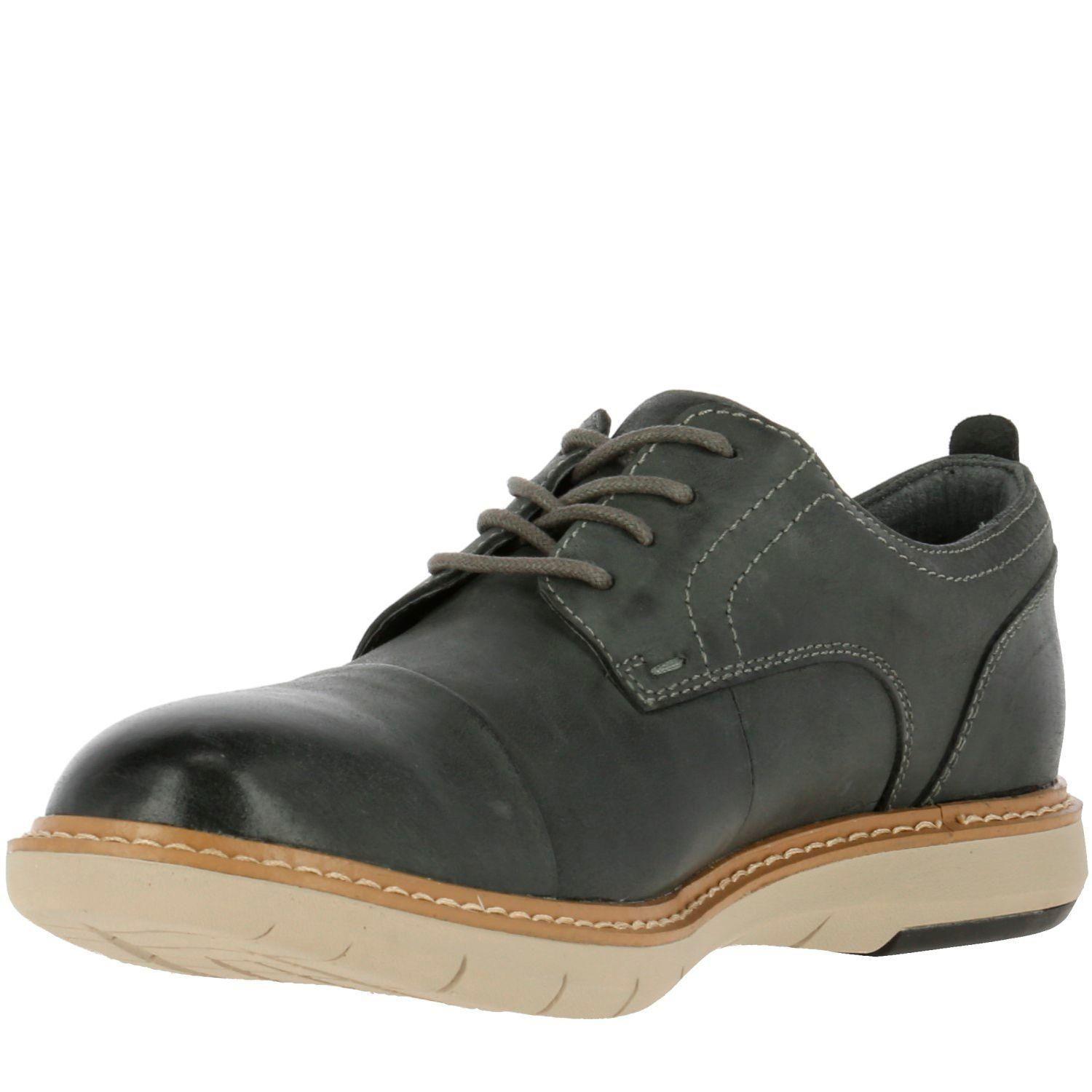 Zapato Cuero Jackson Low Gris-0