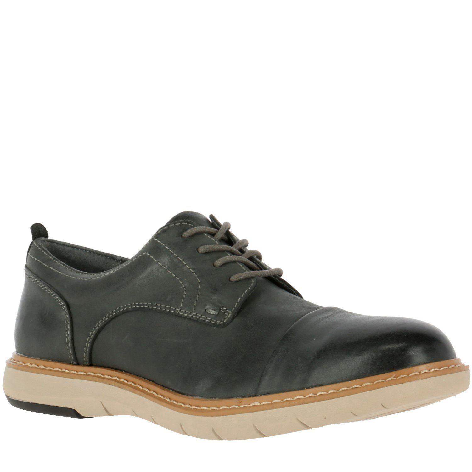 Zapato Cuero Jackson Low Gris-1