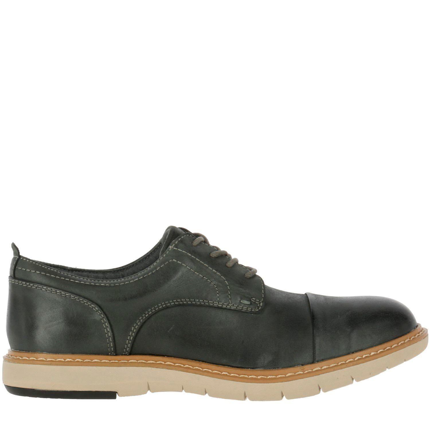 Zapato Cuero Jackson Low Gris-2