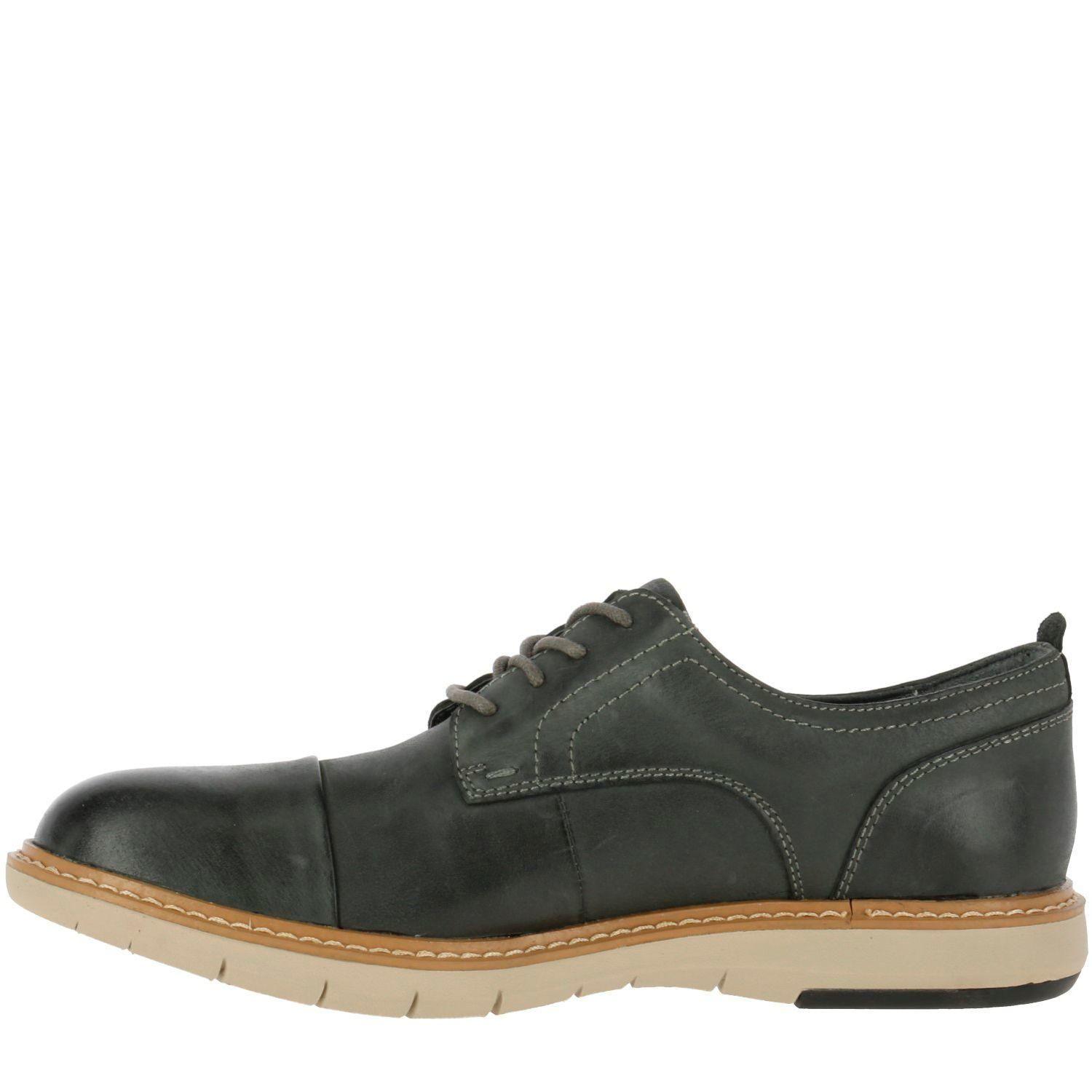 Zapato Cuero Jackson Low Gris-3