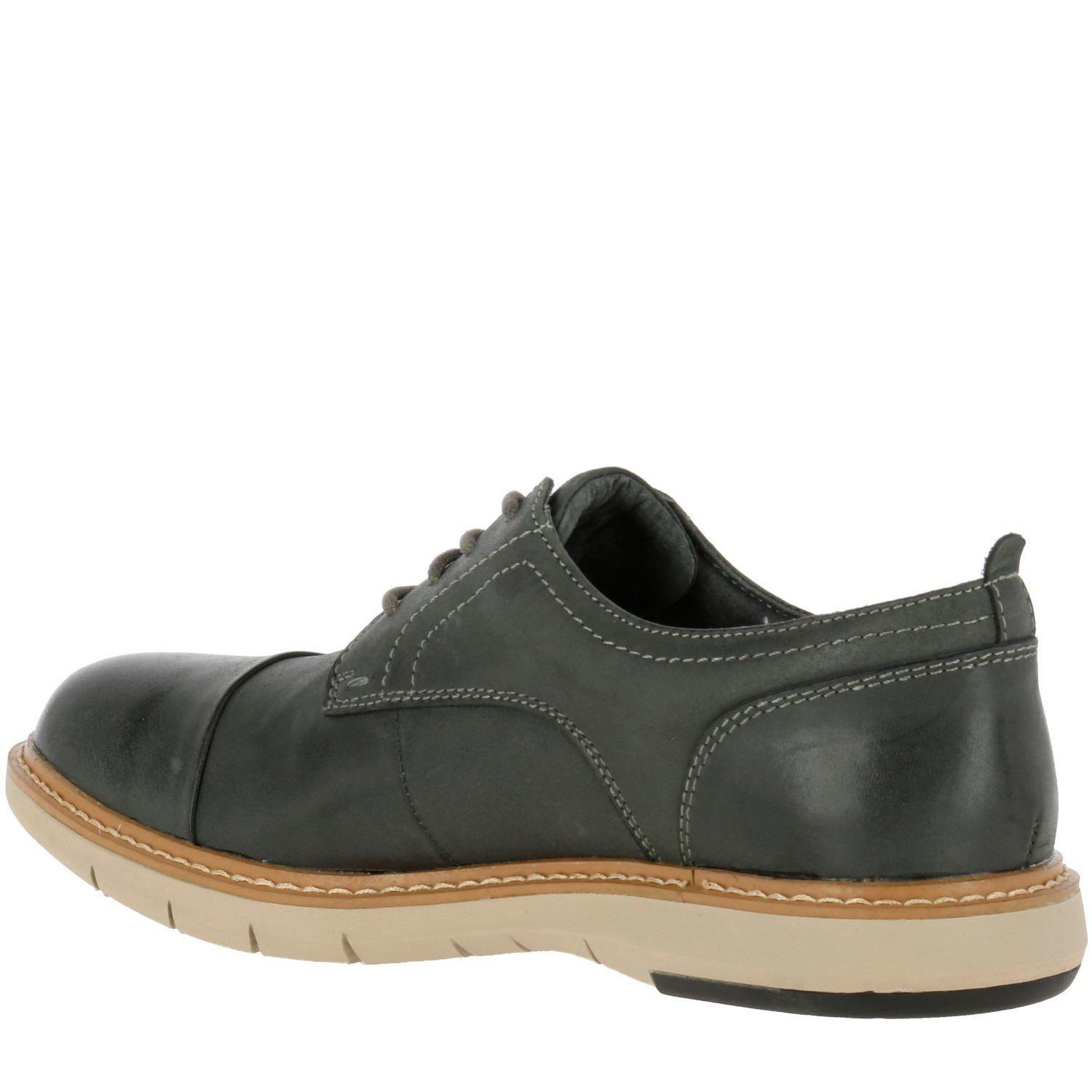 Zapato Cuero Jackson Low Gris-4