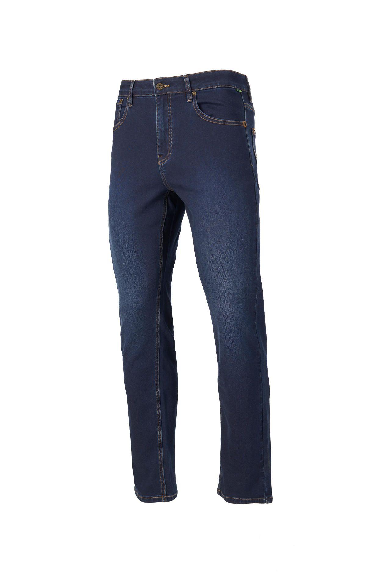 Jeans Hombre Tommy Azul Oscuro-0