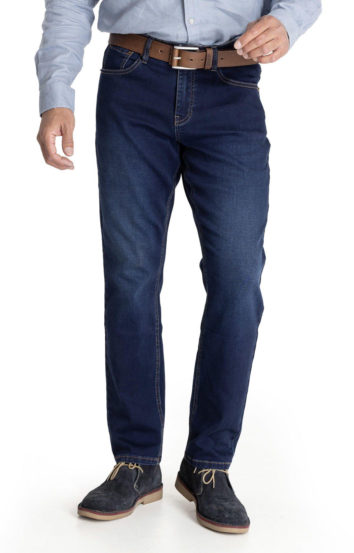 Jeans Hombre Tommy Azul Oscuro-3