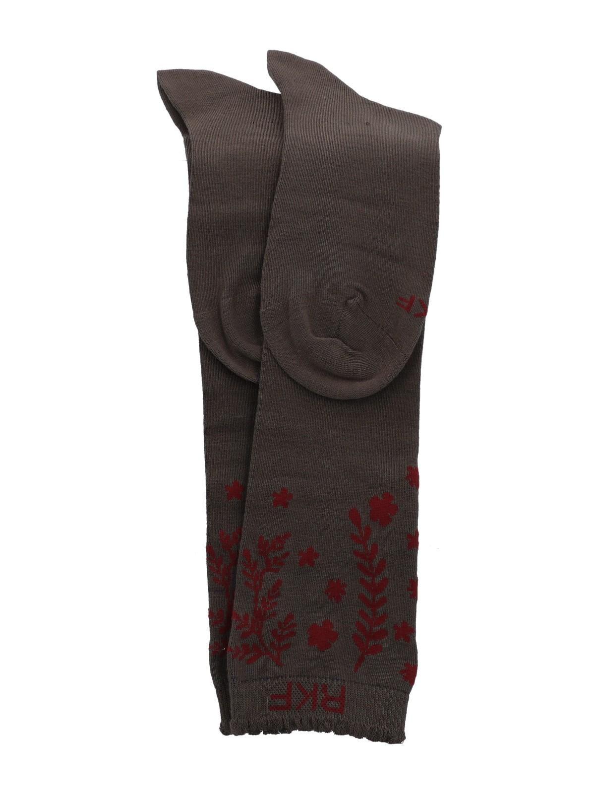 Calcetín Bambú Mujer Kh St Ferns Café-2