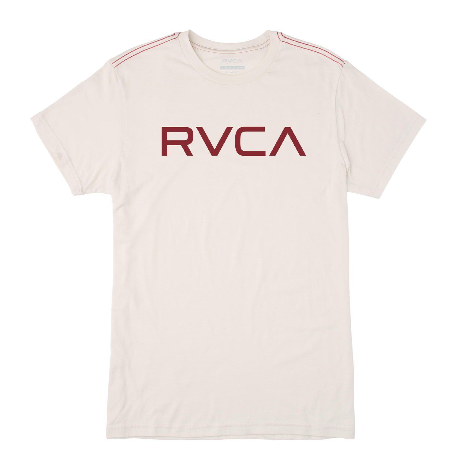 Polera M/C Hombre Big Rvca Ss Blanco-0