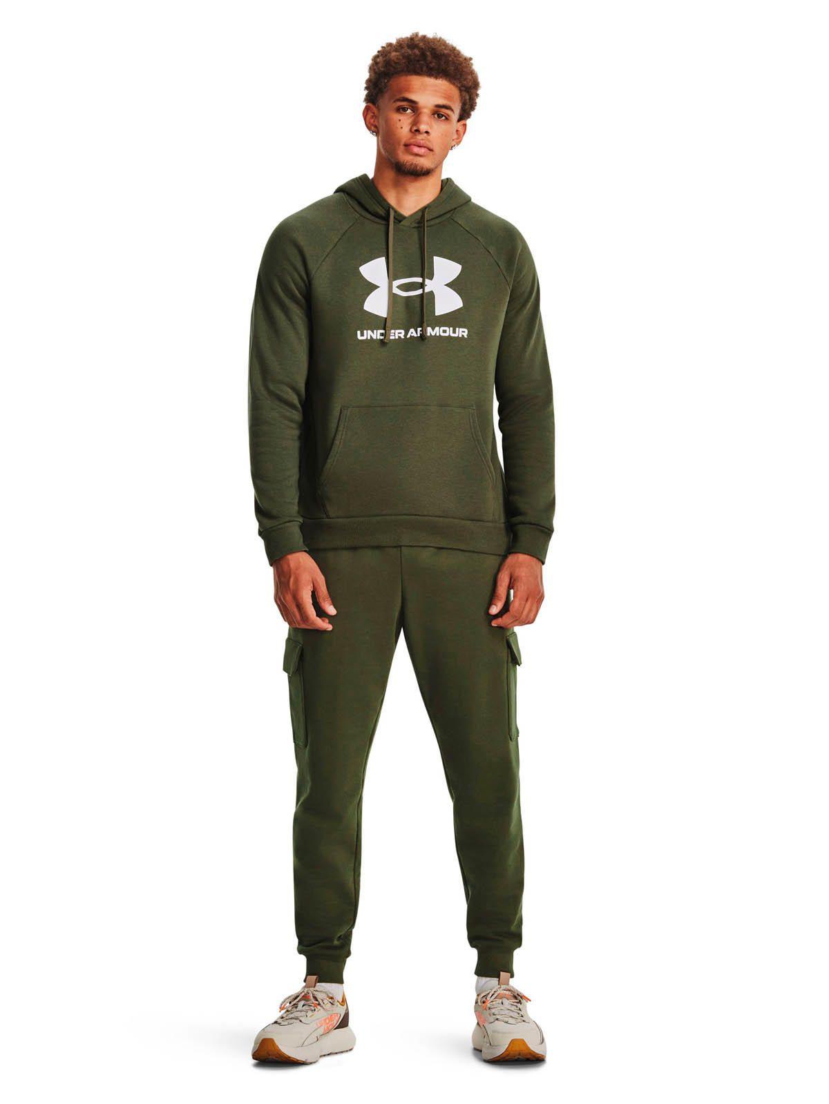 Polerón UA Rival para Hombre Verde-5