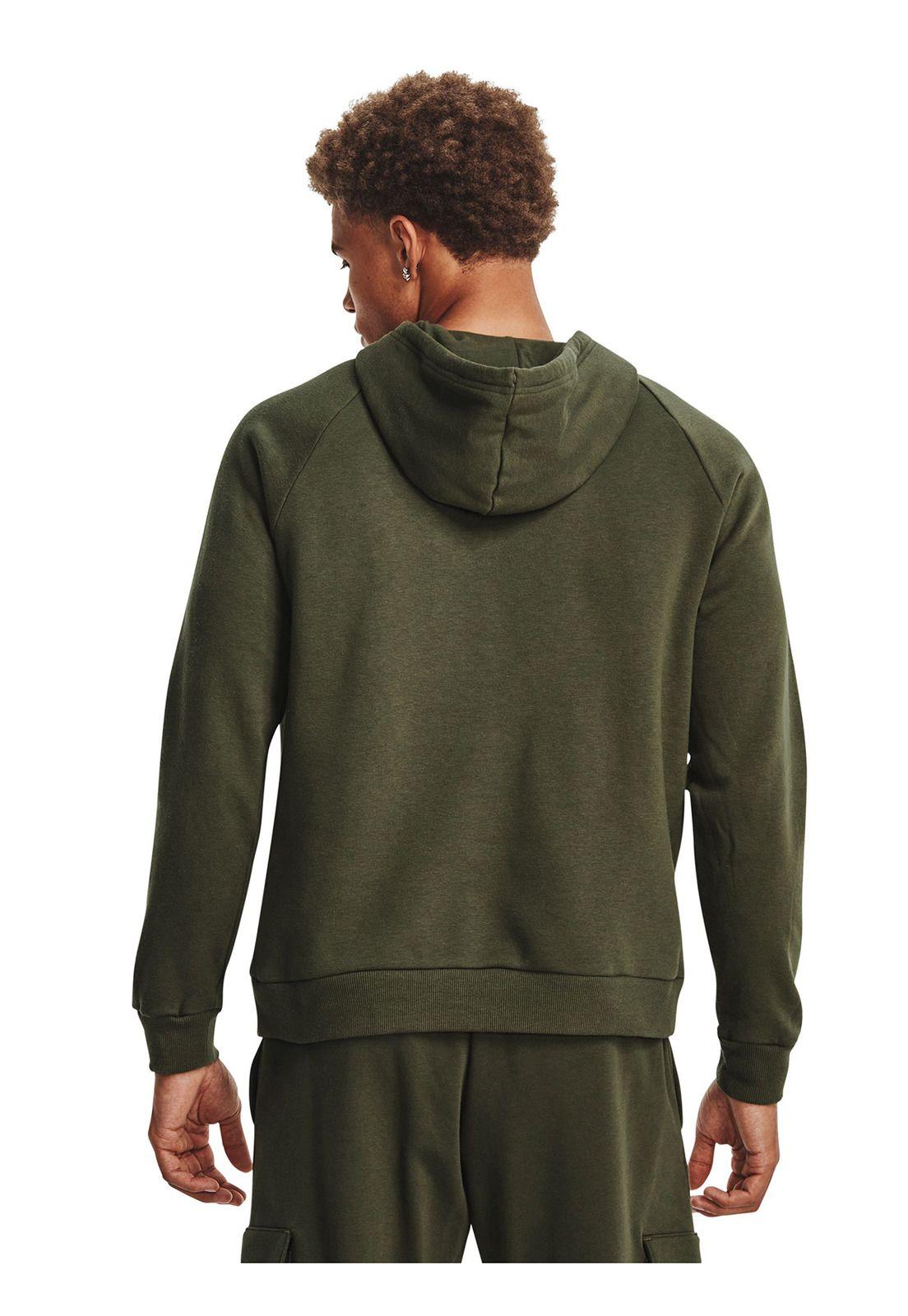 Polerón UA Rival para Hombre Verde-4