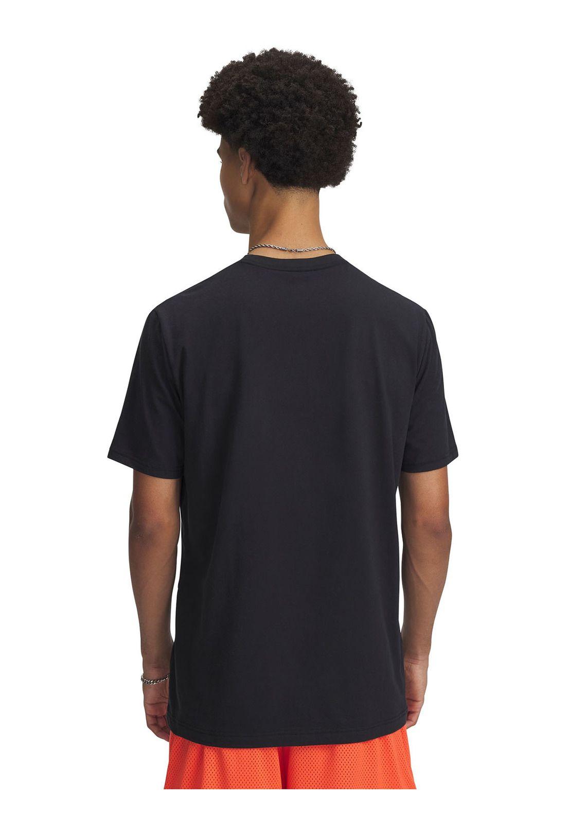 Polera Manga Corta Curry Hombre Negro-1