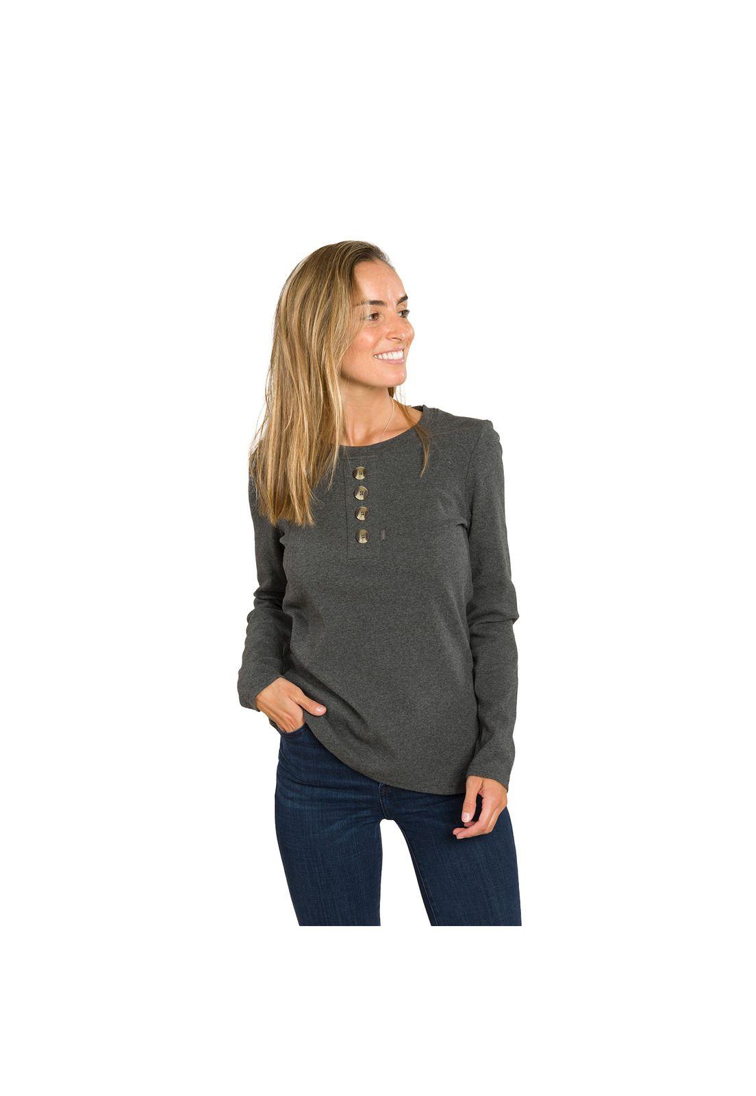 Polera Manga Larga Ama Grafito-0