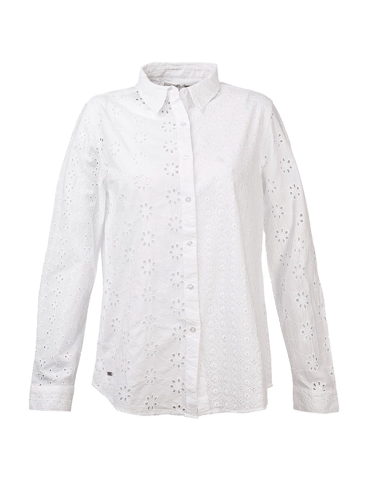 Blusa Algodón Orgánico Salva Blanco Mujer-1