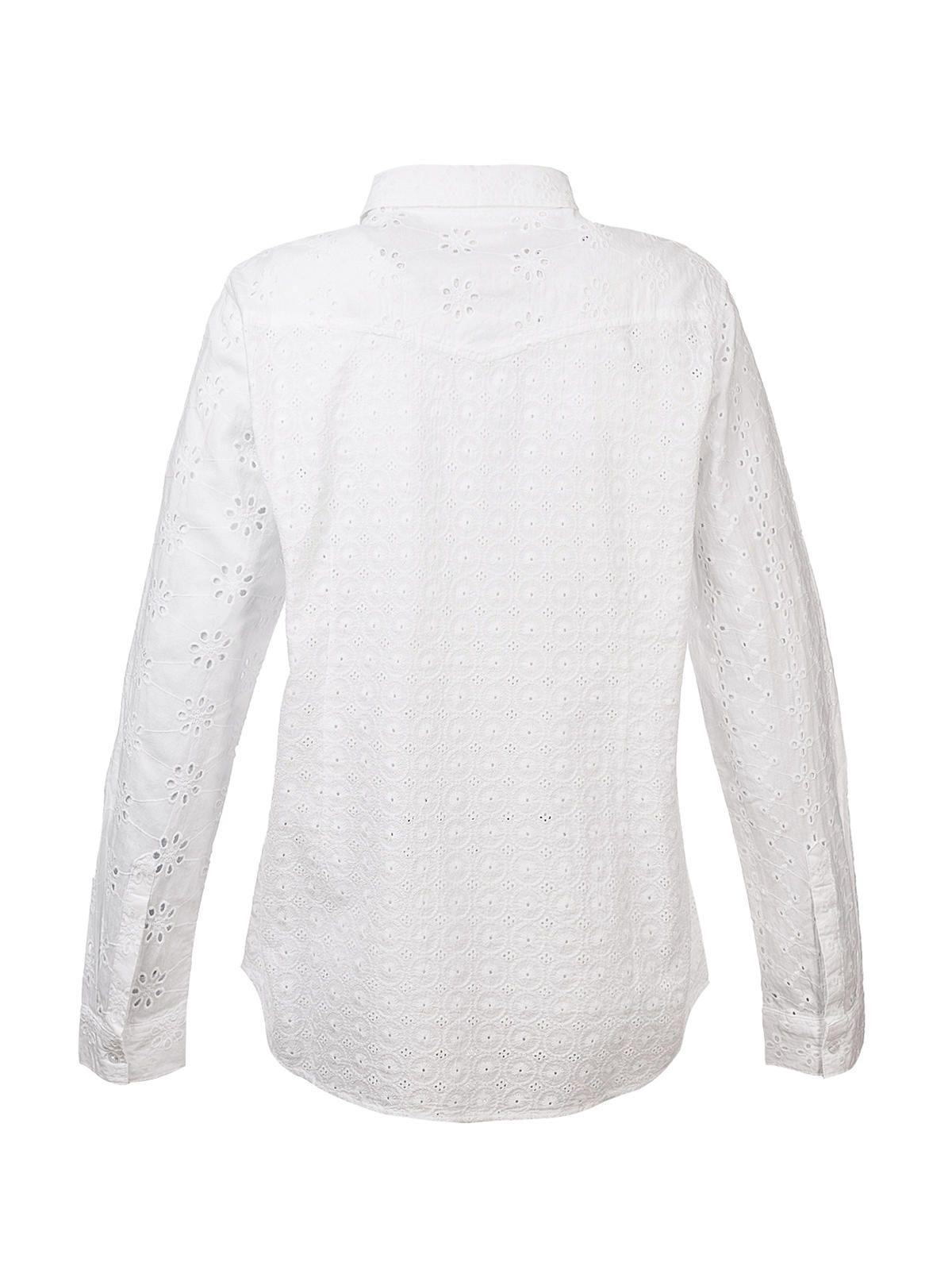 Blusa Algodón Orgánico Salva Blanco Mujer-3