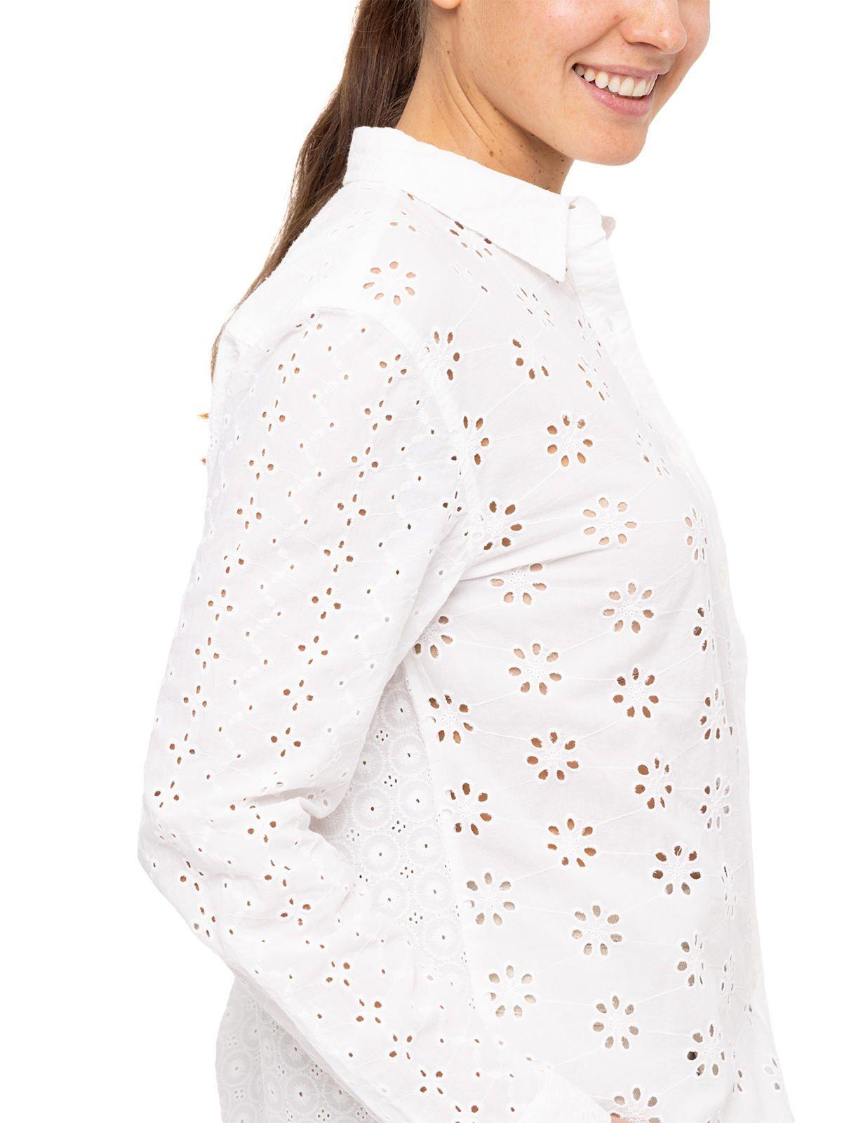 Blusa Algodón Orgánico Salva Blanco Mujer-6
