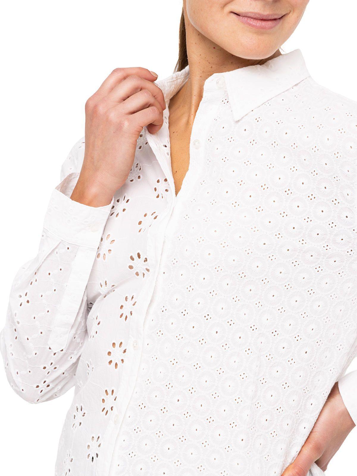 Blusa Algodón Orgánico Salva Blanco Mujer-7