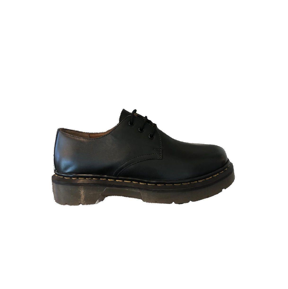 Zapato Escolar de Cuero Sophie negro niña-0