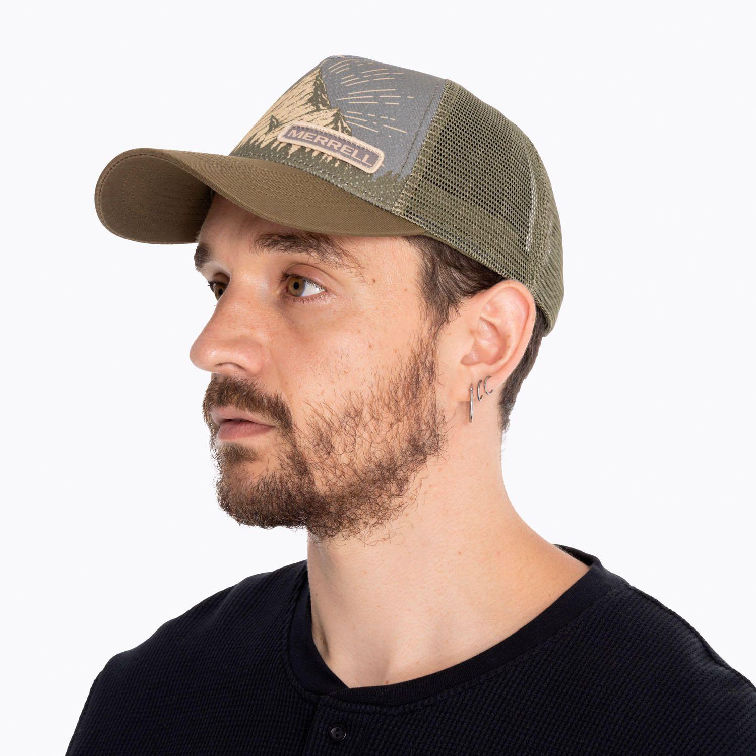 Jockey Unisex Camo Trucker Cap Verde Musgo-1