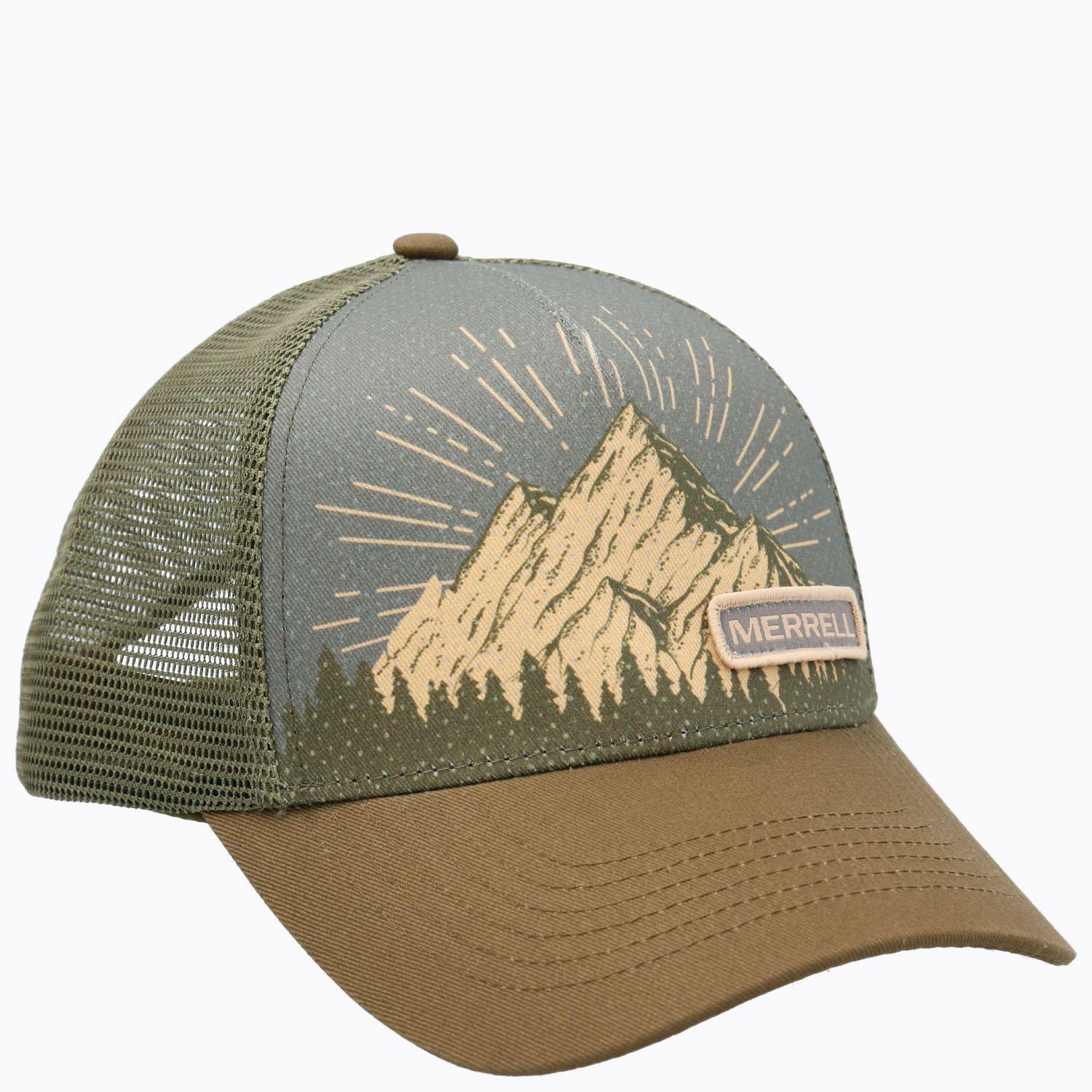 Jockey Unisex Camo Trucker Cap Verde Musgo-2