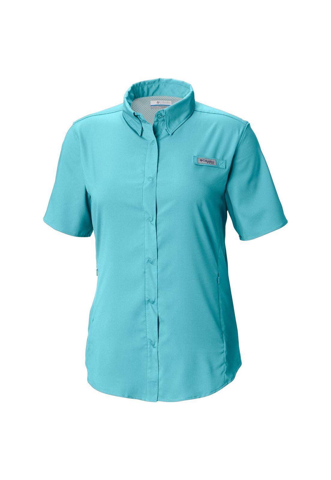 Blusa M/C Womens Tamiami™ Ii Ss Shirt Azul-0