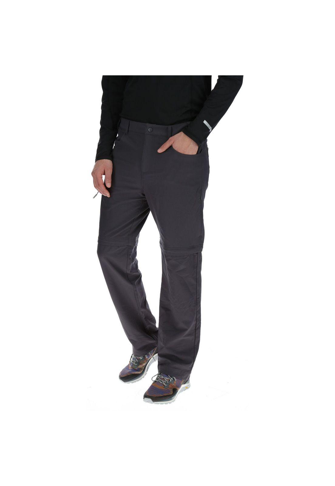 Pantalón Hombre Detechable  Grafito-1