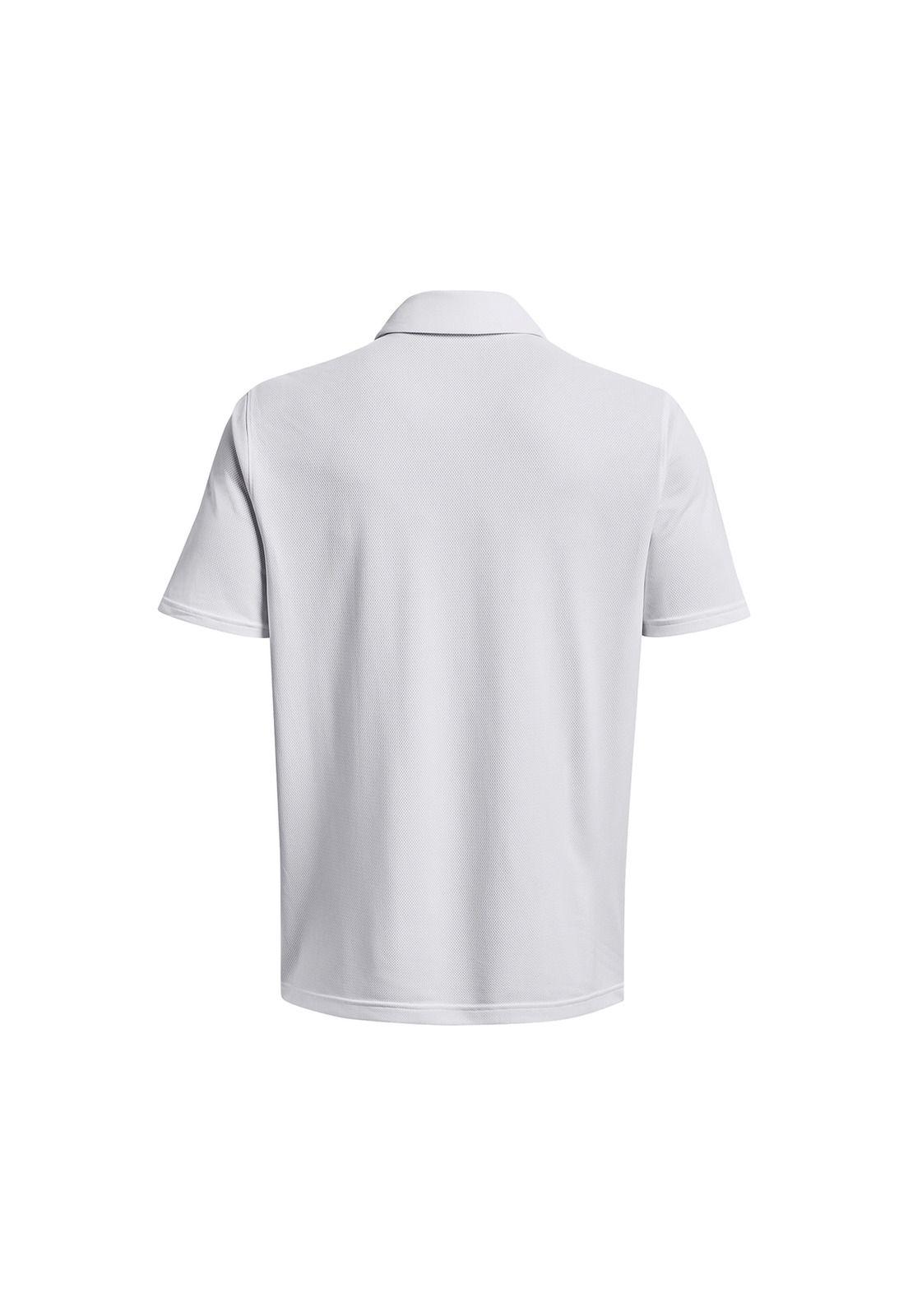 Polo UA Tech para hombre Blanco-1