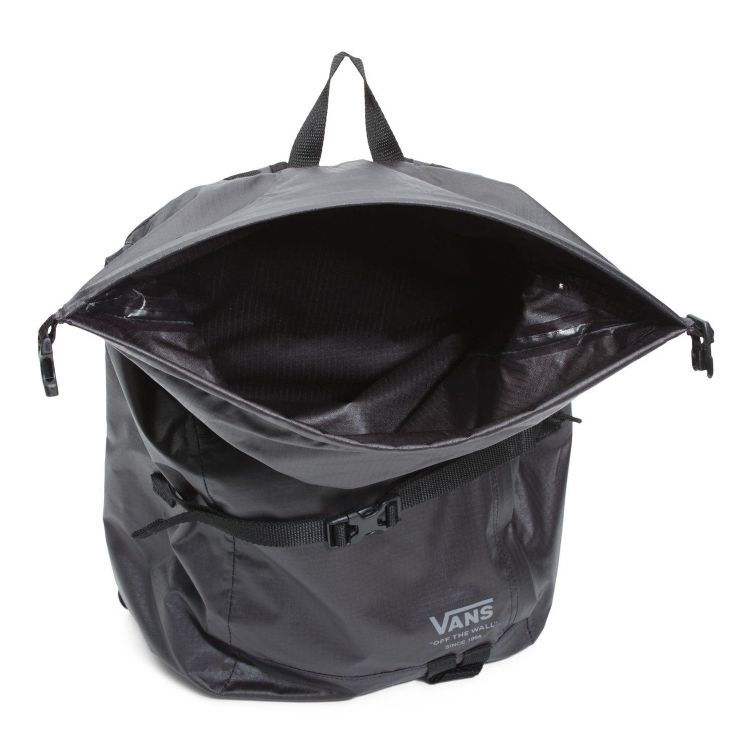 Mochila Vans Rolltop Backpac Negro Hombre-2