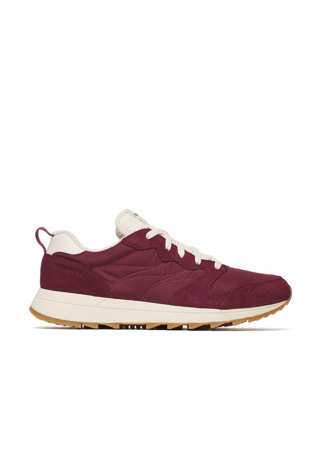 Zapatilla Hombre Alpine 83 Sneaker Sport Burdeo-0
