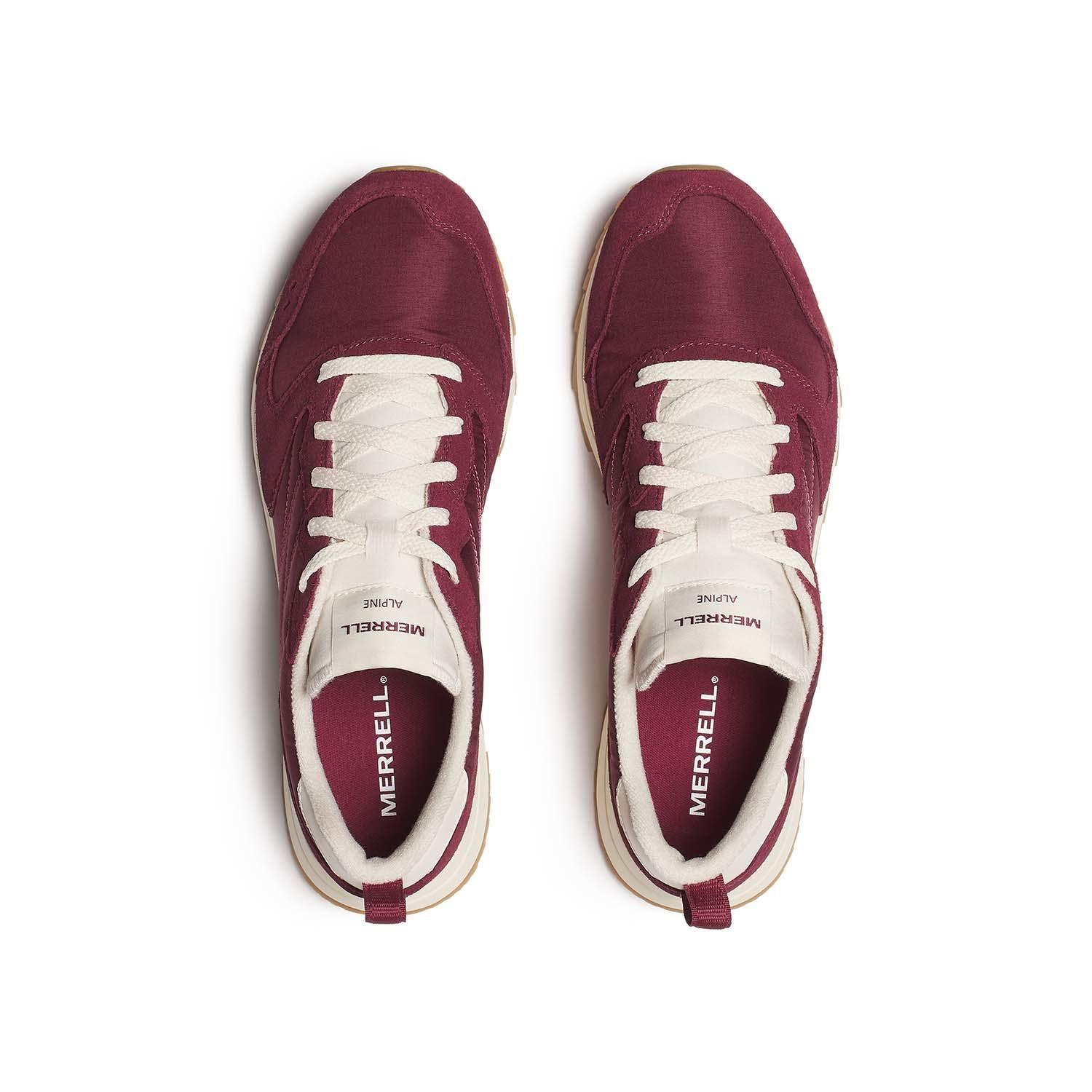 Zapatilla Hombre Alpine 83 Sneaker Sport Burdeo-5