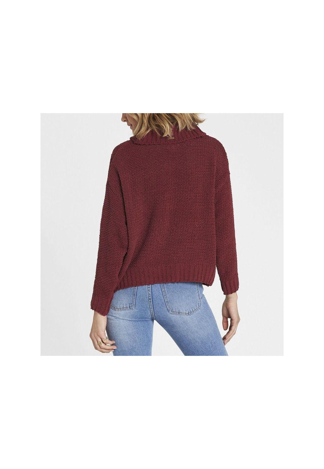Sweater On A Roll Cranberry-1