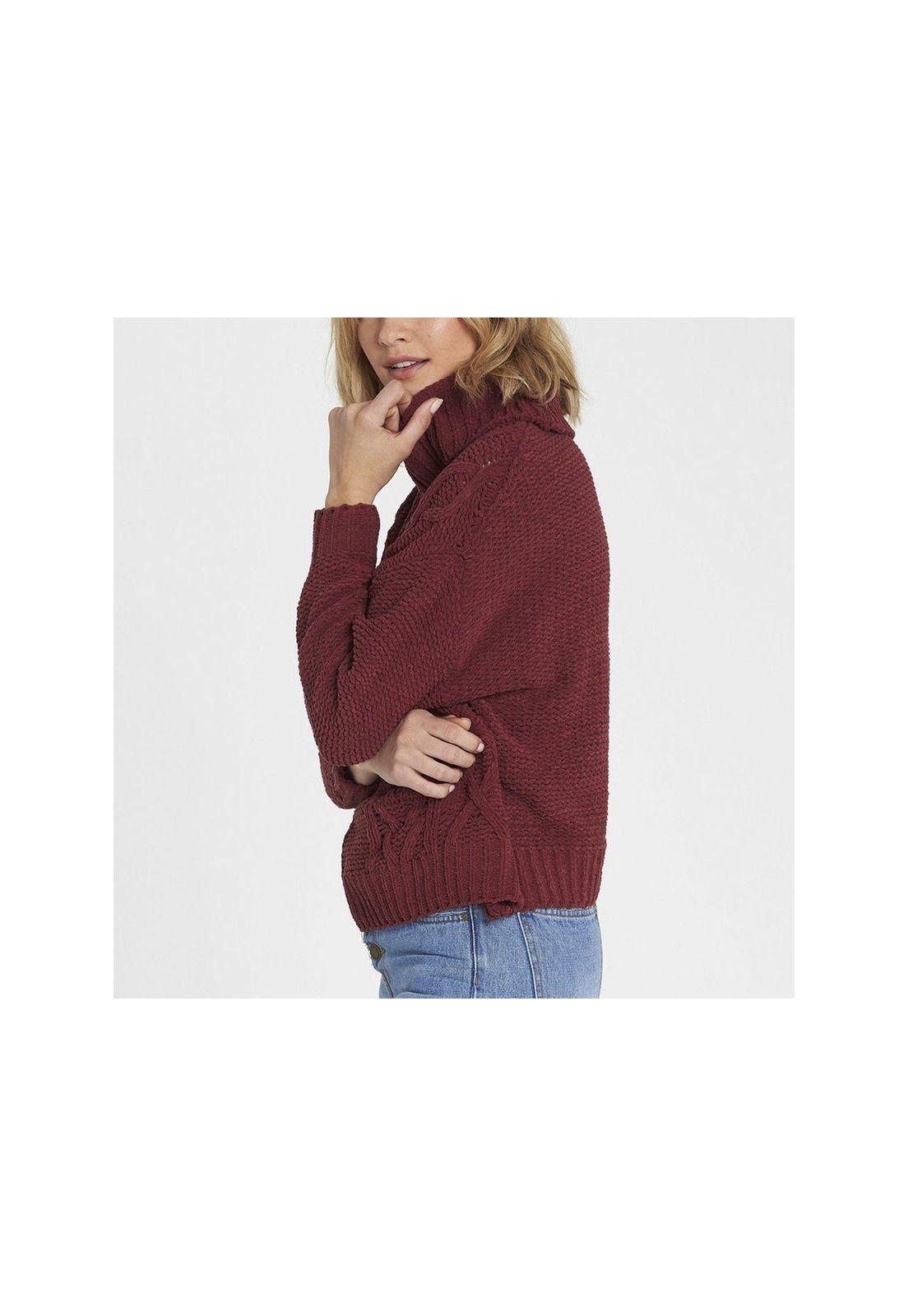 Sweater On A Roll Cranberry-2
