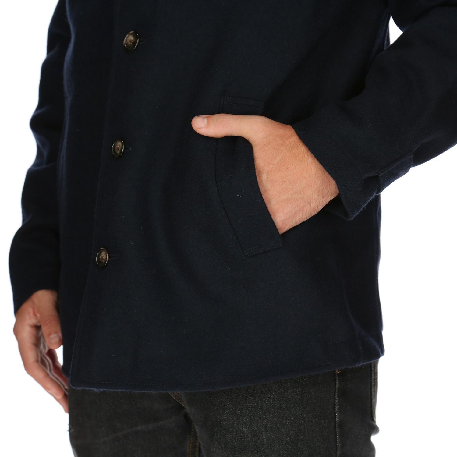 Chaqueta Lana Rockford Azul-4