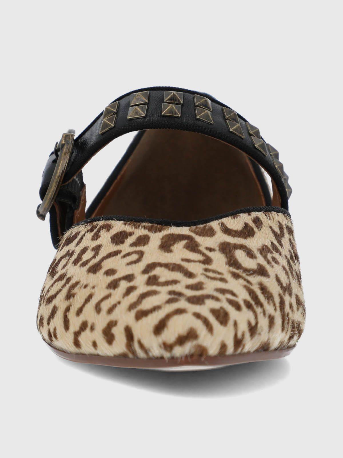 Ballerina Cuero Mujer Alozia Multicolor-3