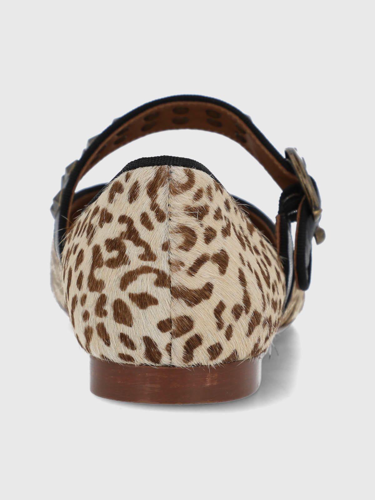 Ballerina Cuero Mujer Alozia Multicolor-6