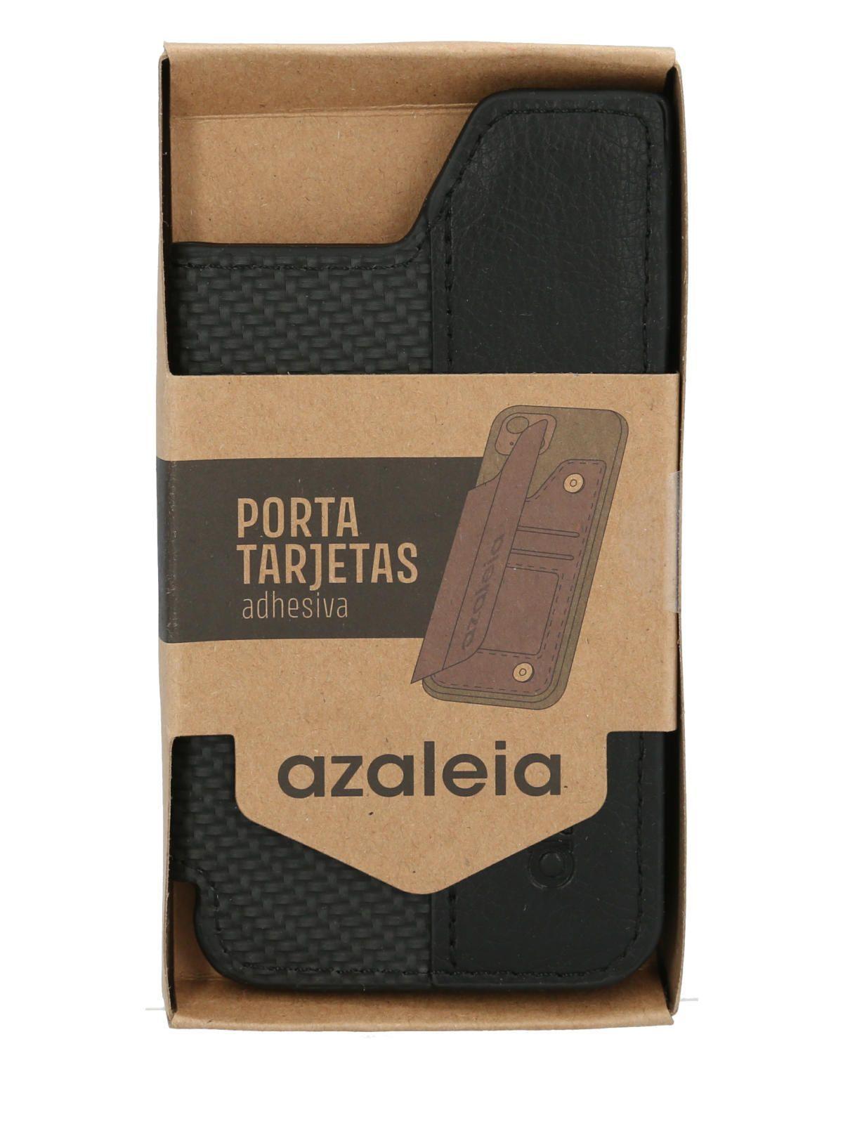 Tarjetero Negro Phone Card Plain Mujer-0